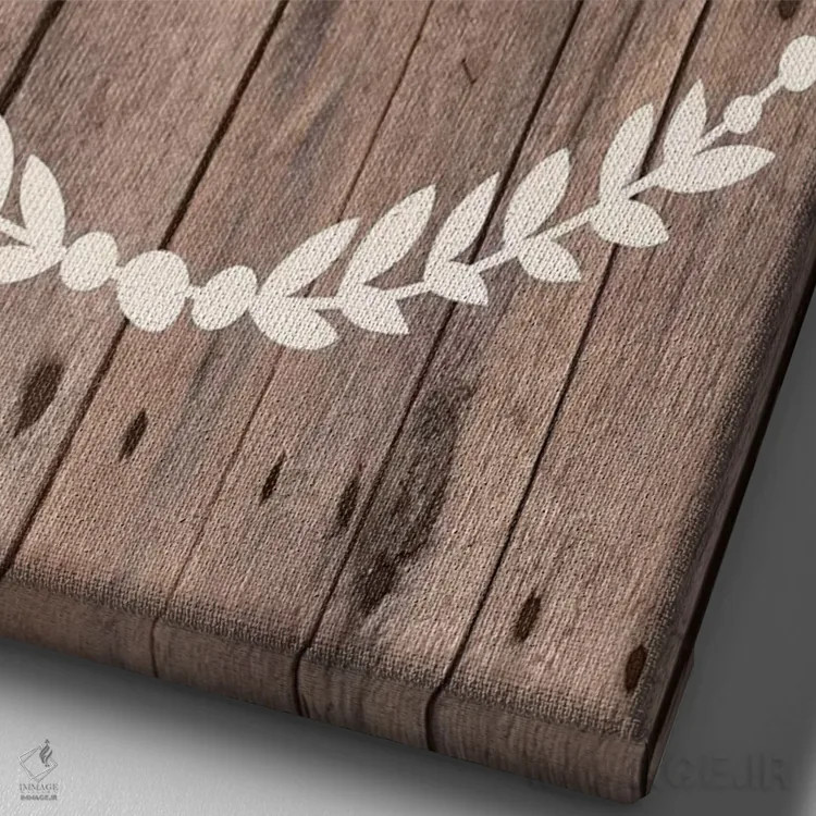 تابلو دکوراتیو عروسی روستایی اثر ژان کلی - نمای نزدیک بافت بوم