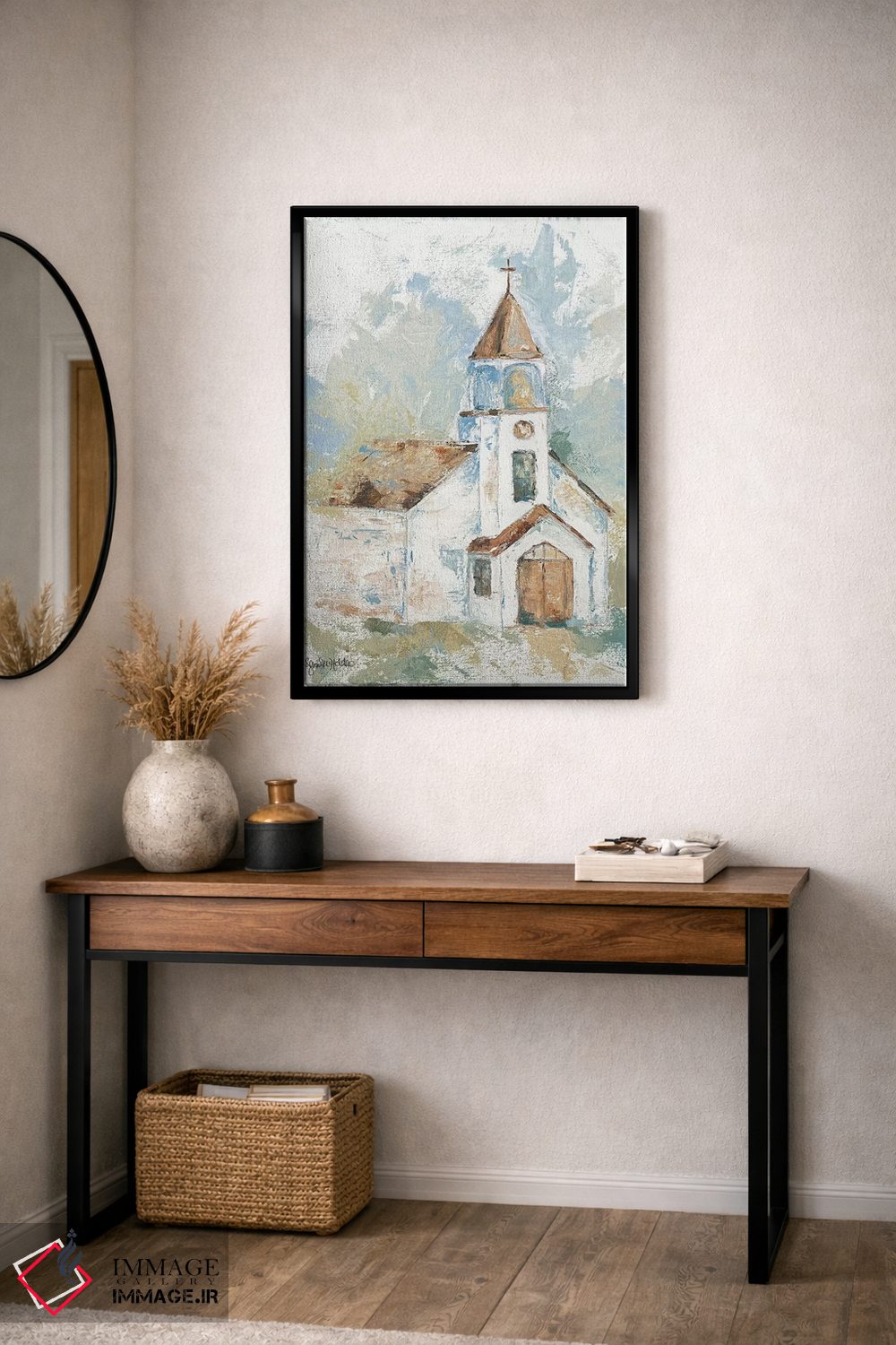 تابلو مدرن اطمینان مبارک اثر جنیفر هولدن - D3B