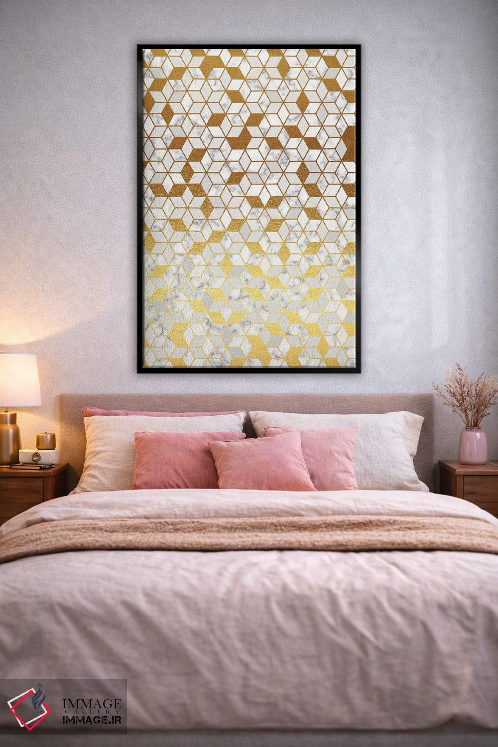 تابلو انتزاعی ترازو ۳ اثر ژان کلی - D3B