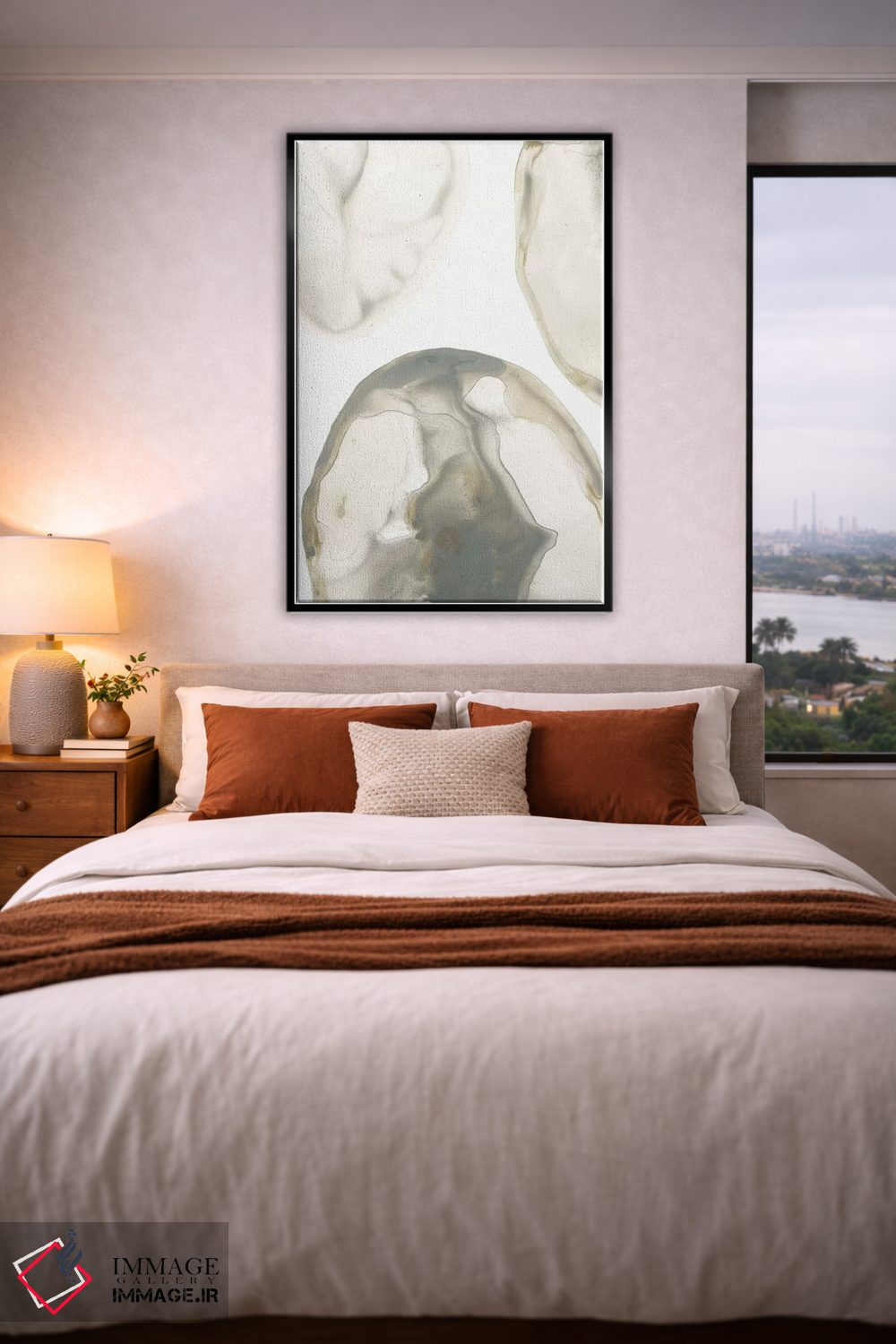 تابلو مینیمال ژئود طبیعی ۴ اثر جون اریکا وس - D4B