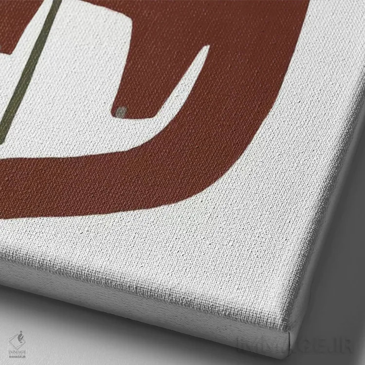 تابلو دکوراتیو دایناسور قدرتمند چهار اثر جون اریکا وس - نمای نزدیک بافت بوم