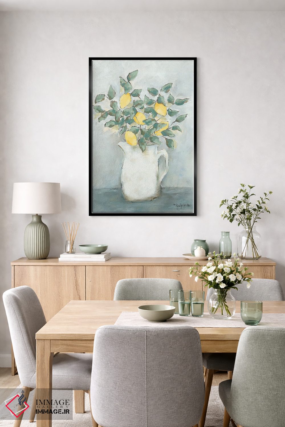 تابلو مدرن تازه چیده اثر جنیفر هولدن - D6B