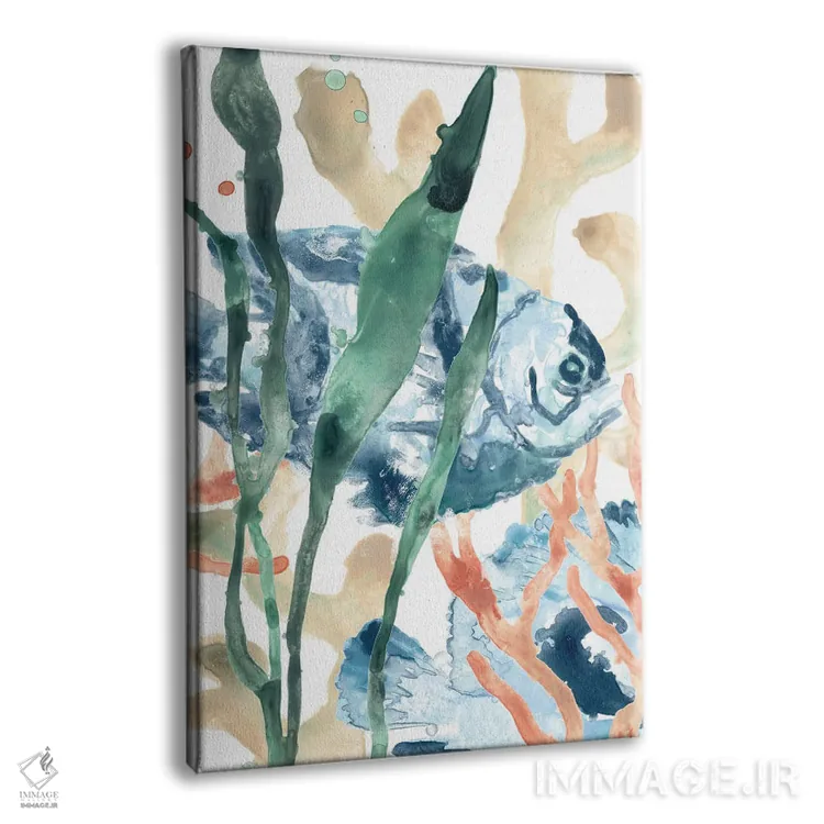 تابلو دکوراتیو در میان جلبک های دریایی ۱ اثر جون اریکا وس - نمای پرسپکتیو محصول