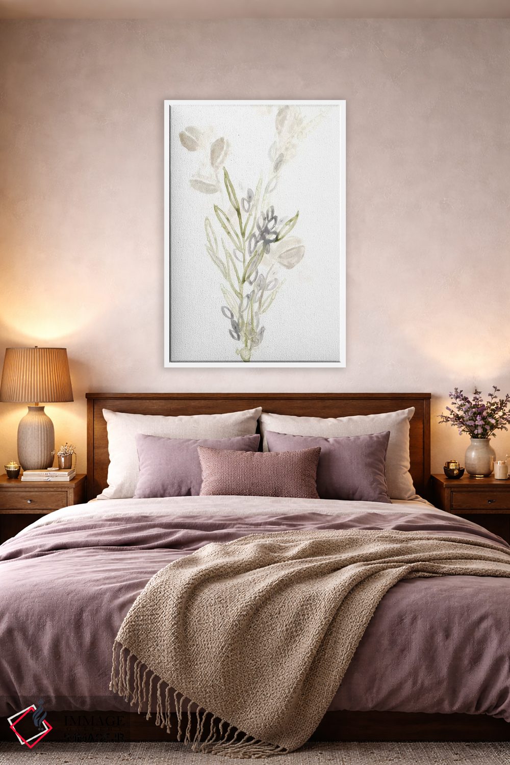 تابلو مینیمال گیاهان خیالی ۲ اثر جون اریکا وس - D3W