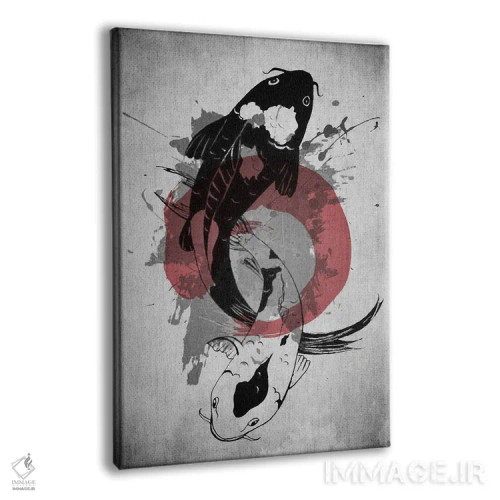 تابلو دکوراتیو کوی یین و یانگ اثر جوزف فرناندو - نمای پرسپکتیو محصول