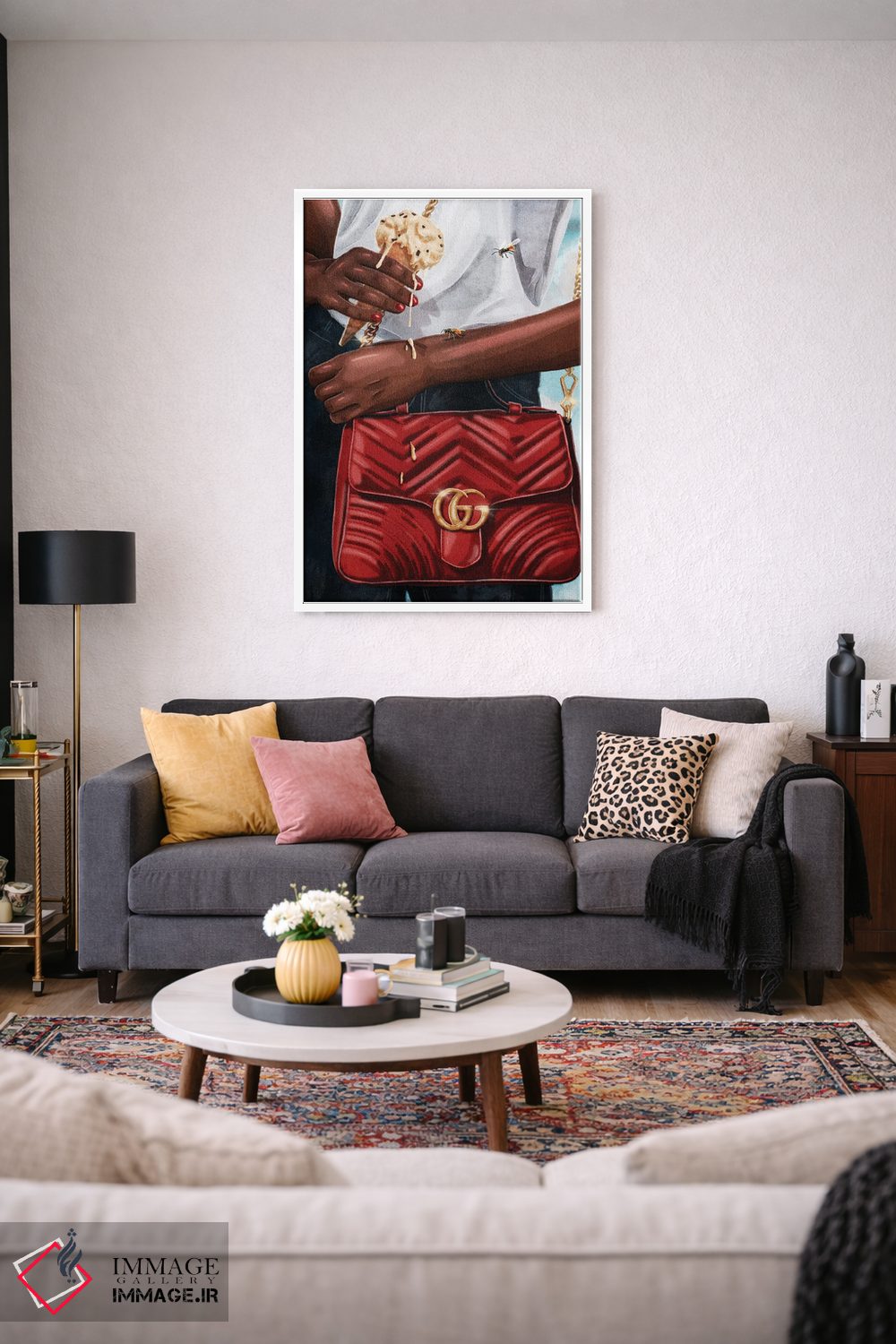 تابلو دکوراتیو چکه اثر جیمی ادلر - D3W