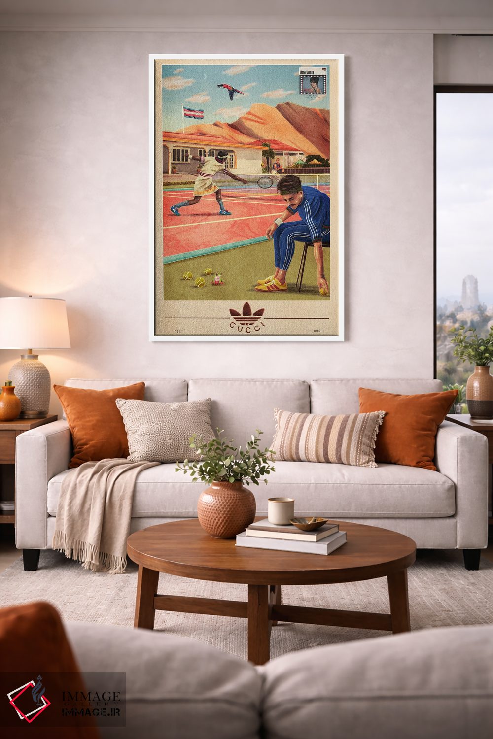 تابلو دکوراتیو متل گوچی اثر جیمی ادلر - D1W