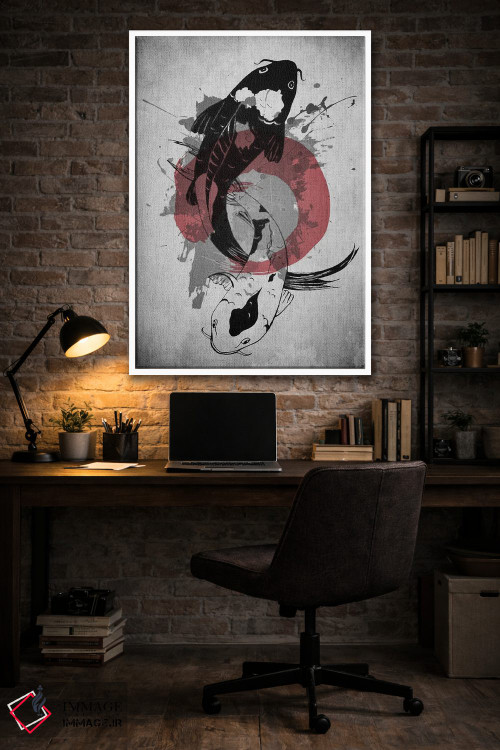 تابلو دکوراتیو کوی یین و یانگ اثر جوزف فرناندو - D5W