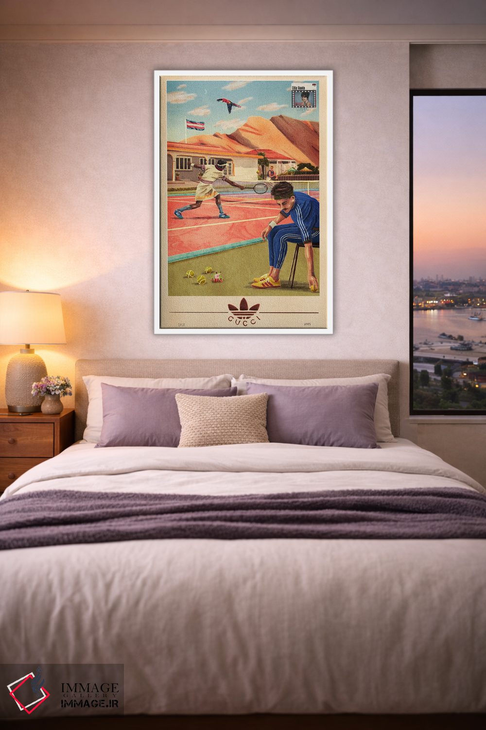 تابلو دکوراتیو متل گوچی اثر جیمی ادلر - D3W