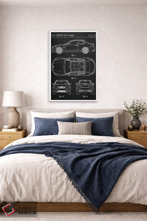 تابلو دکوراتیو بی ام و ام۱ کوپه ۲۰۱۱ اثر جوزف فرناندو - D5W