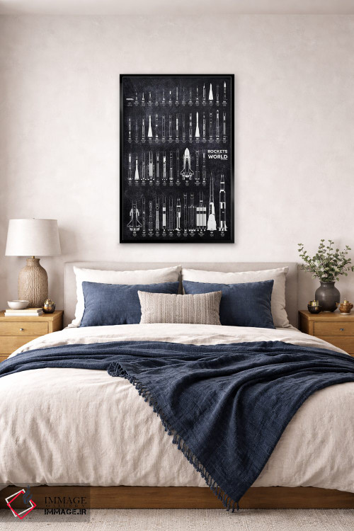 تابلو دکوراتیو موتور اصلی شاتل فضایی ۲ اثر جوزف فرناندو - D6B