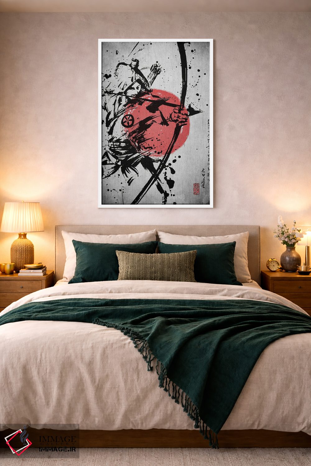 تابلو دکوراتیو تیر سامورایی اثر جوزف فرناندو - D2W