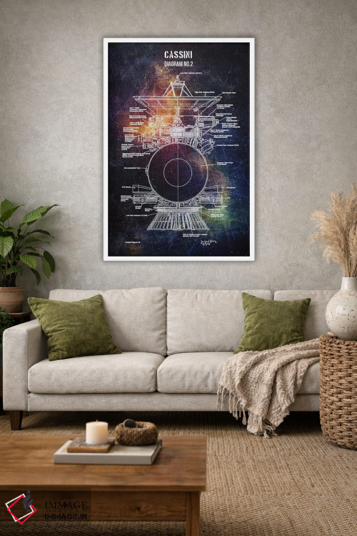 تابلو دکوراتیو کاسینی شماره ۲ اثر جوزف فرناندو - D1W