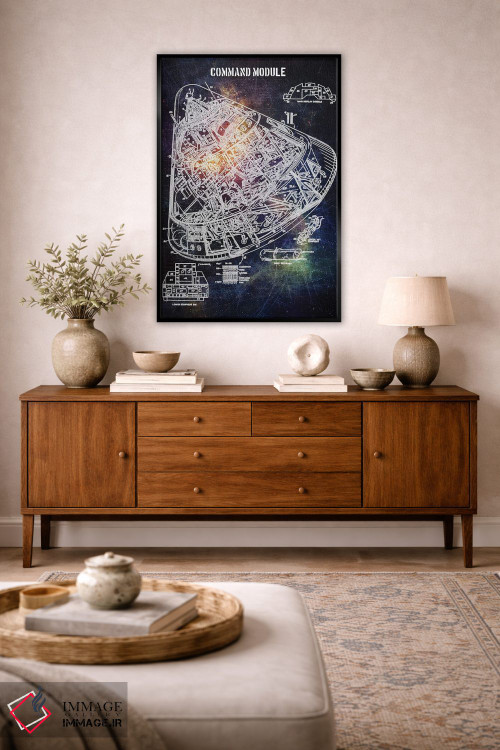تابلو دکوراتیو ماژول فرماندهی اثر جوزف فرناندو - D4B