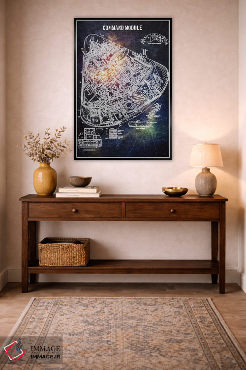 تابلو دکوراتیو ماژول فرماندهی اثر جوزف فرناندو - D5B