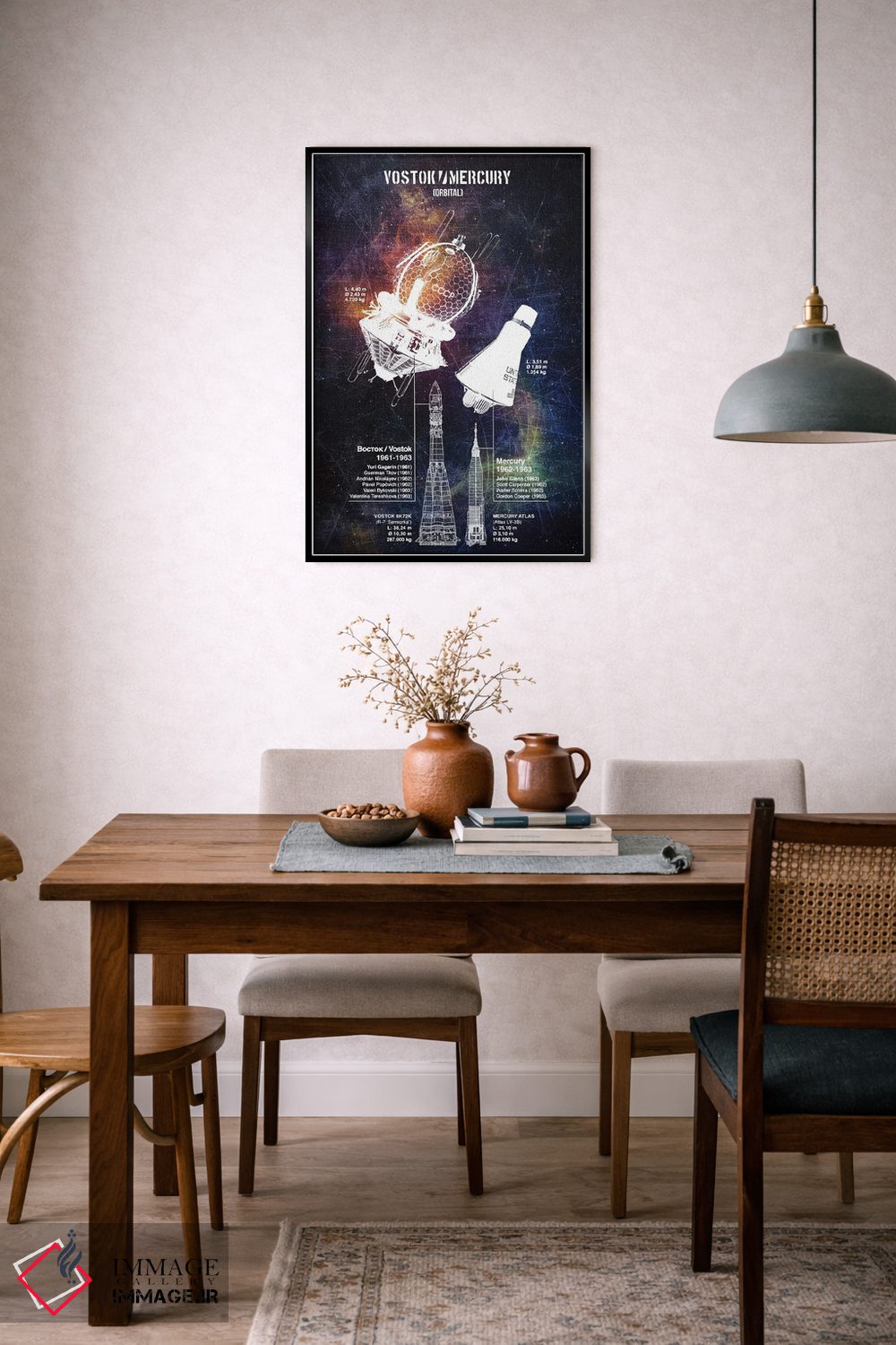 تابلو دکوراتیو مرکوری مرکوری اثر جوزف فرناندو - D4B