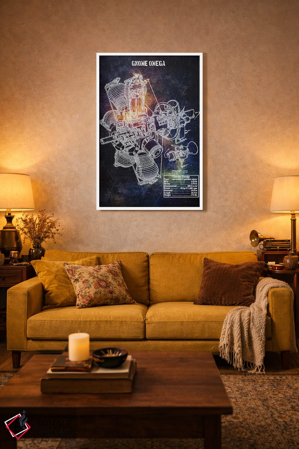 تابلو دکوراتیو گنوم امگا اثر جوزف فرناندو - D2W