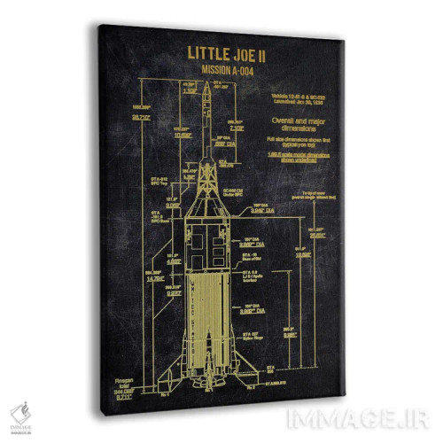 تابلو دکوراتیو لیتل جو ۲ اثر جوزف فرناندو - نمای پرسپکتیو محصول