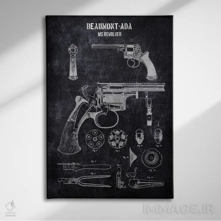 تابلو دکوراتیو بومونت آدا اثر جوزف فرناندو - نمای روبهرو روی دیوار