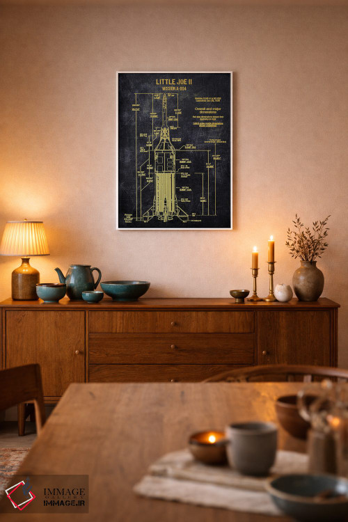 تابلو دکوراتیو لیتل جو ۲ اثر جوزف فرناندو - D5W