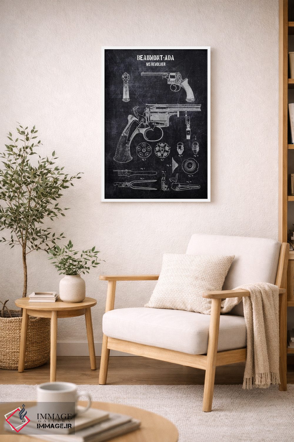 تابلو دکوراتیو بومونت آدا اثر جوزف فرناندو - D5W