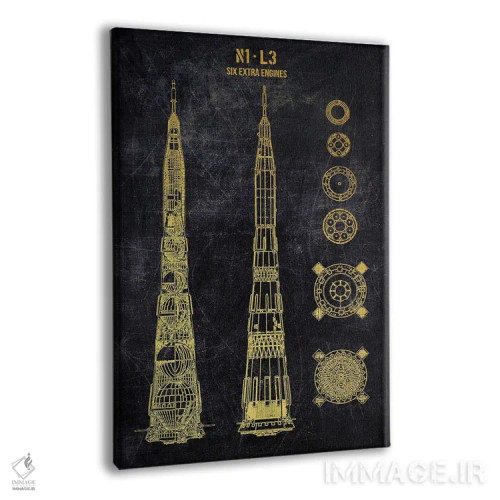 تابلو دکوراتیو N1 شوروی اثر جوزف فرناندو - نمای پرسپکتیو محصول