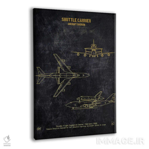 تابلو دکوراتیو ناو هواپیمابر اثر جوزف فرناندو - نمای پرسپکتیو محصول