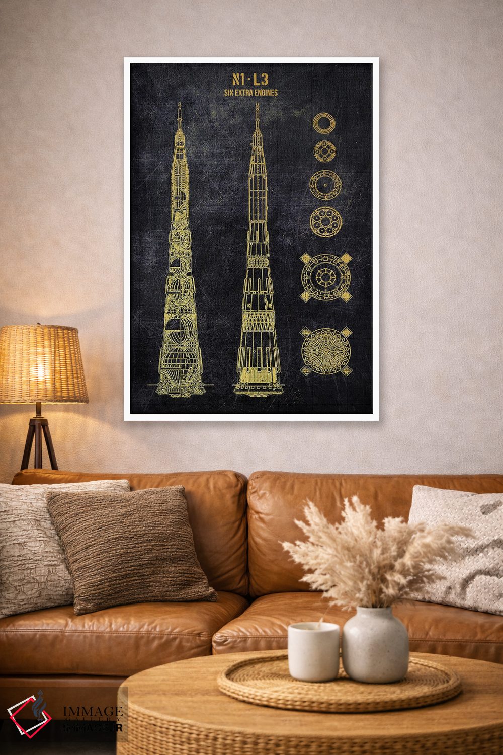 تابلو دکوراتیو N1 شوروی اثر جوزف فرناندو - D4W