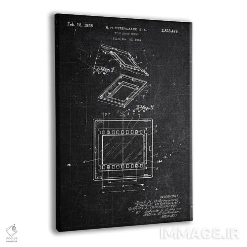 تابلو دکوراتیو 823,476,نوار فیلم شماره ۲۸۲۳۴۷۶ اثر جوزف فرناندو - نمای پرسپکتیو محصول