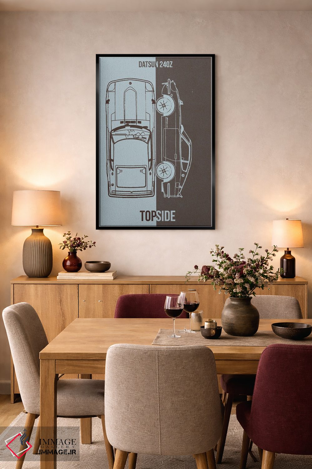 تابلو دکوراتیو داتسون ۲۴۰ زد اثر جوزف فرناندو - D4B