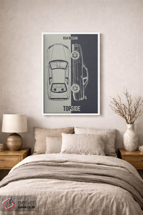 تابلو دکوراتیو نیسان آر۳۴ اثر جوزف فرناندو - D1W