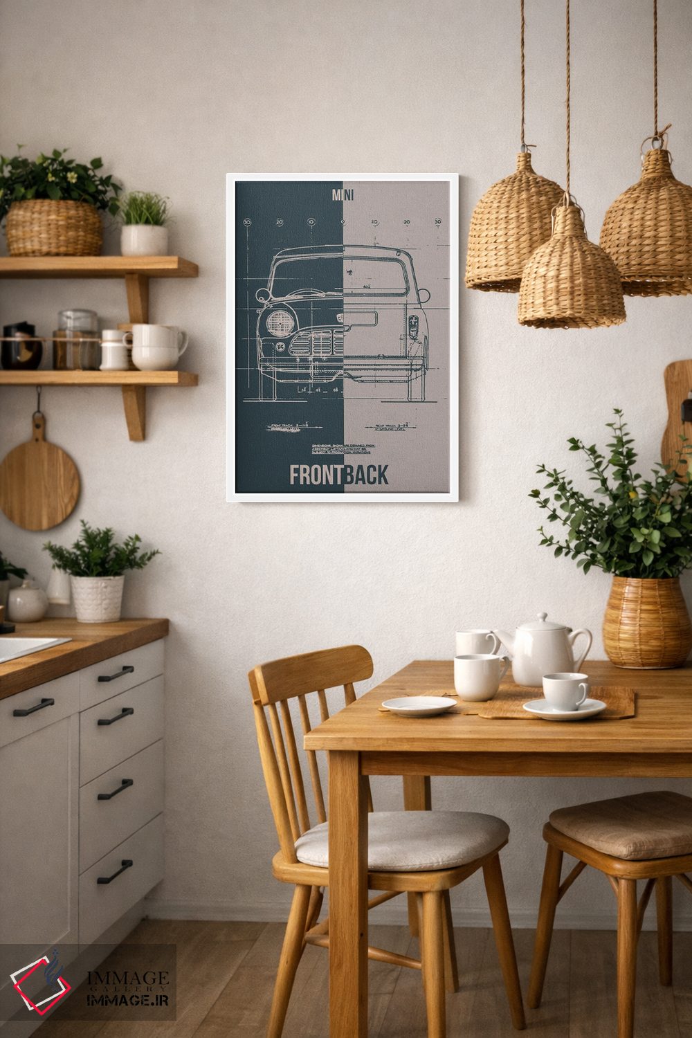 تابلو دکوراتیو مینی اثر جوزف فرناندو - D2W