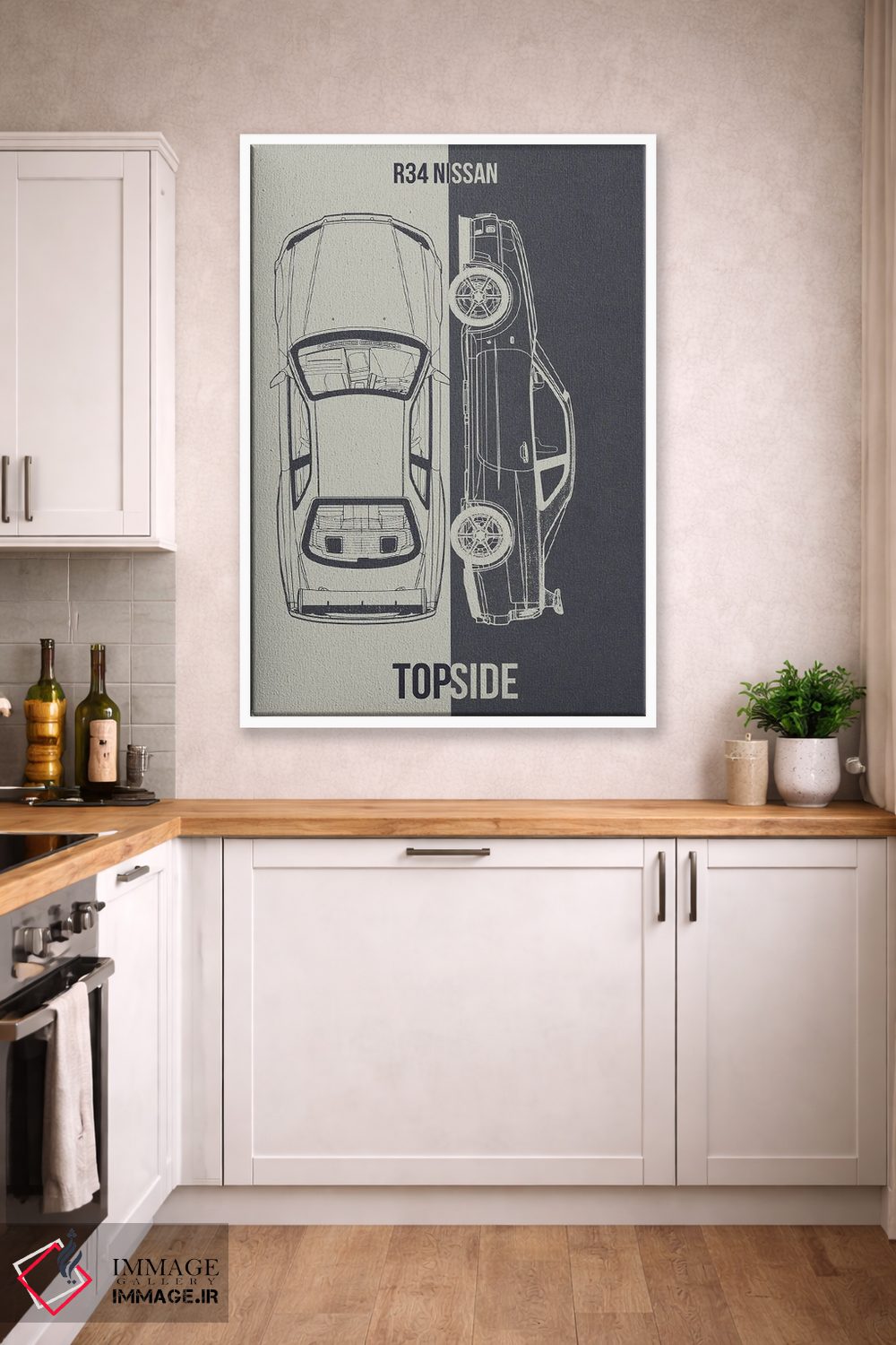 تابلو دکوراتیو نیسان آر۳۴ اثر جوزف فرناندو - D4W