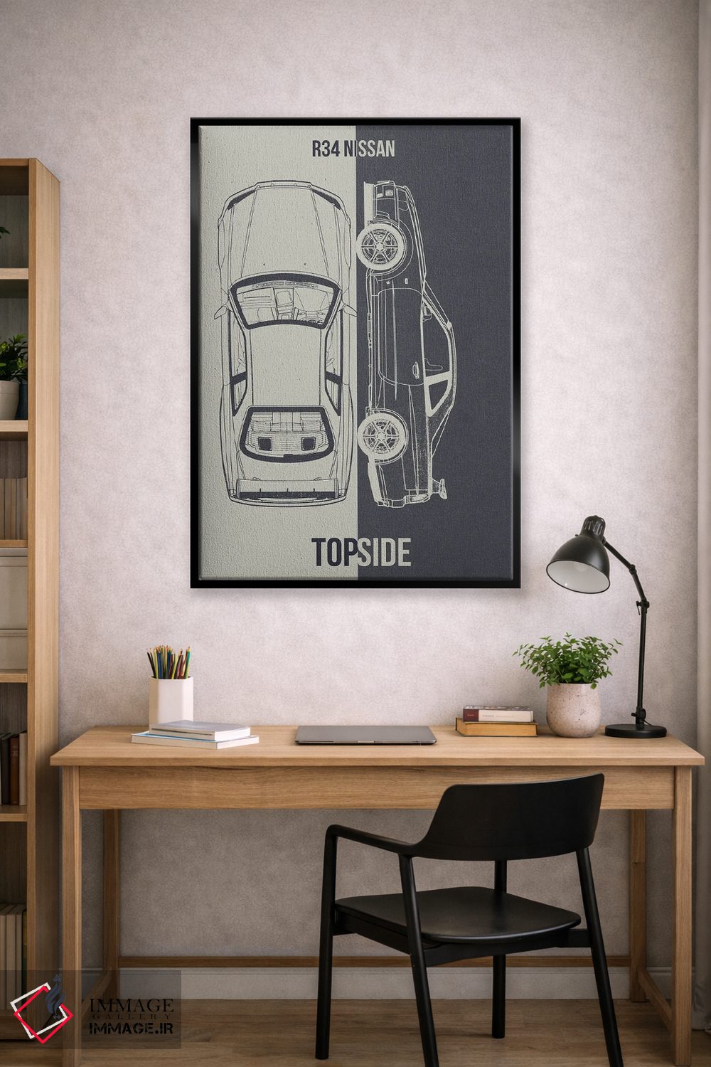 تابلو دکوراتیو نیسان آر۳۴ اثر جوزف فرناندو - D3B