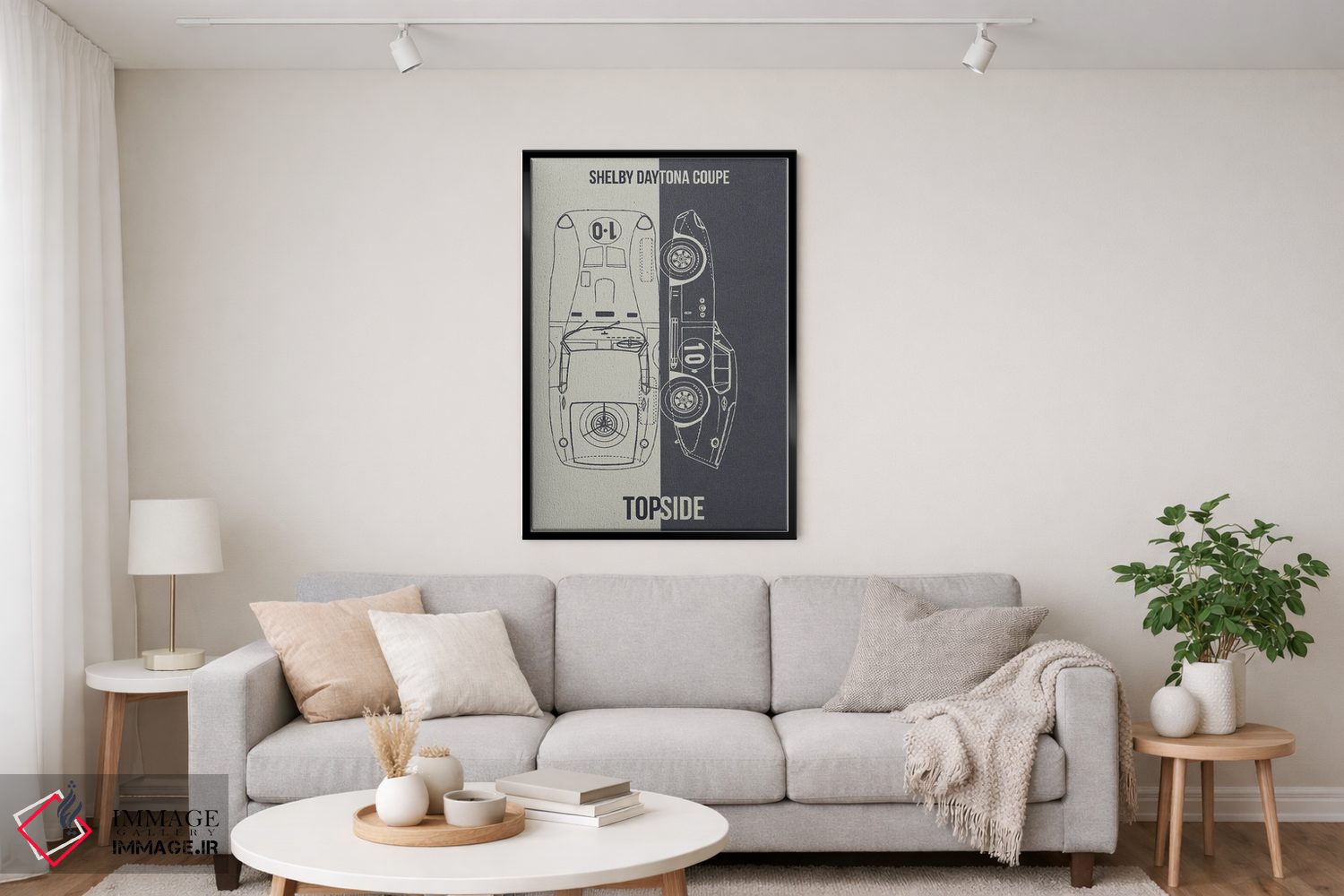 تابلو دکوراتیو شلبی دیتونا اثر جوزف فرناندو - D5B