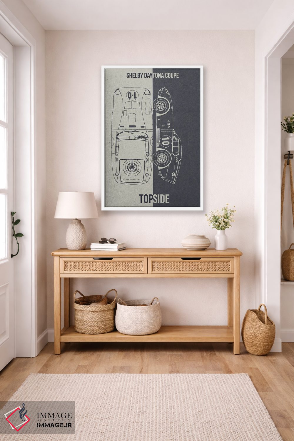 تابلو دکوراتیو شلبی دیتونا اثر جوزف فرناندو - D6W