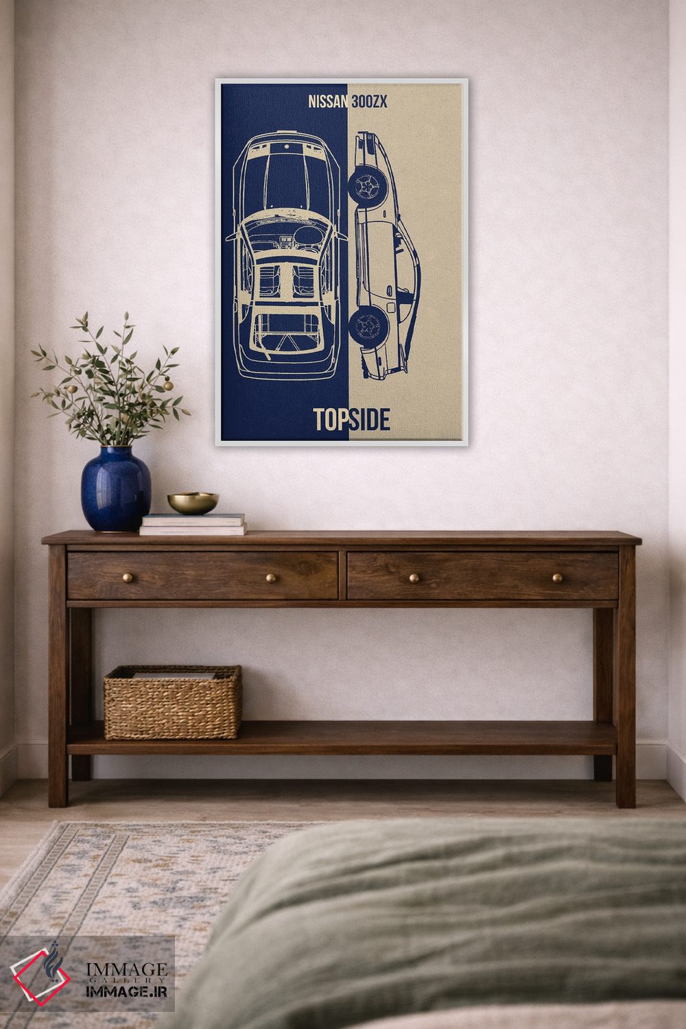 تابلو دکوراتیو نیسان ۳۰۰ زد ایکس اثر جوزف فرناندو - D4W
