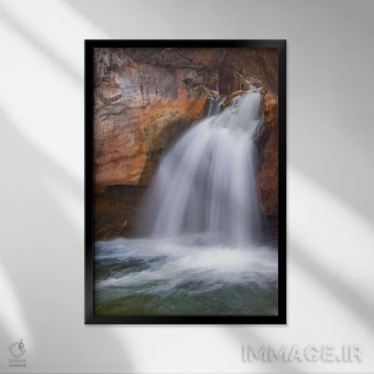 تابلو دکوراتیو Shinumo Creek, Colorado River, Grand Canyon National Park, Arizo… اثر جف فوت - نمای قابدار مشکی