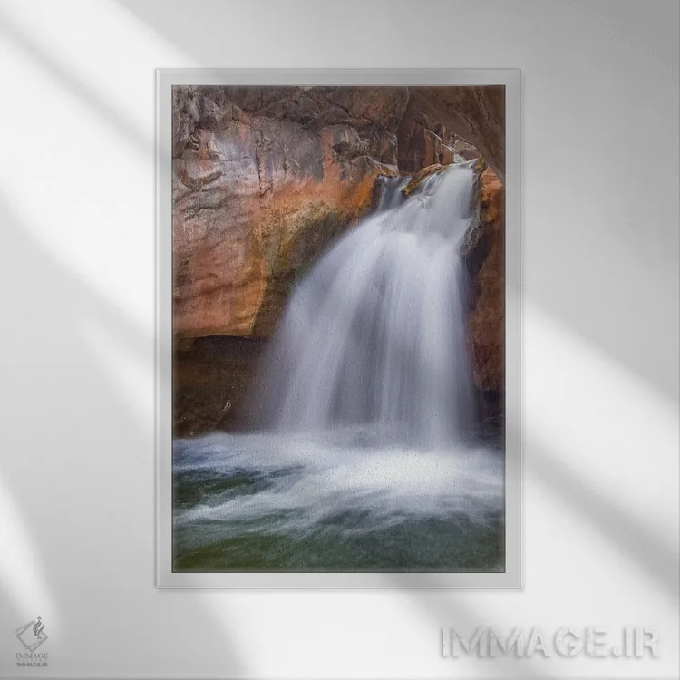 تابلو دکوراتیو Shinumo Creek, Colorado River, Grand Canyon National Park, Arizo… اثر جف فوت - نمای قابدار سفید