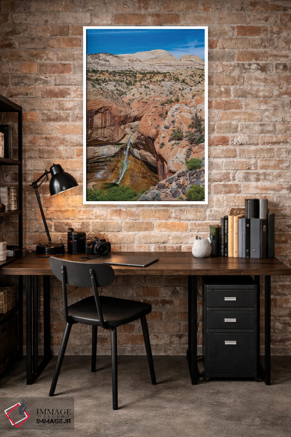 تابلو دکوراتیو Calf Creek Falls, Grand Staircase-Escalante National Monument, U… اثر جف فوت - D1W