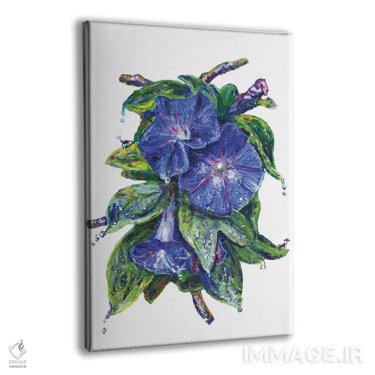 تابلو دکوراتیو پیچک صبحتاب اثر جف جانسون - نمای پرسپکتیو محصول