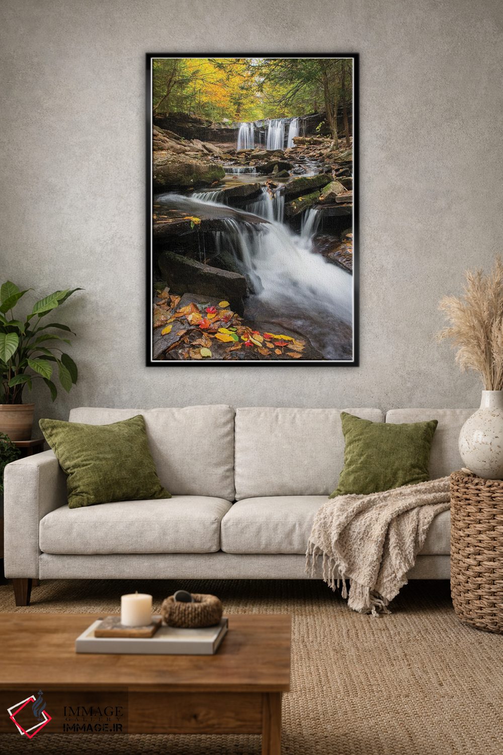 تابلو دکوراتیو Ricketts Glen State Park, Pennsylvania,آبشار اونایدا، پارک ایالت… اثر جف فوت - D1B