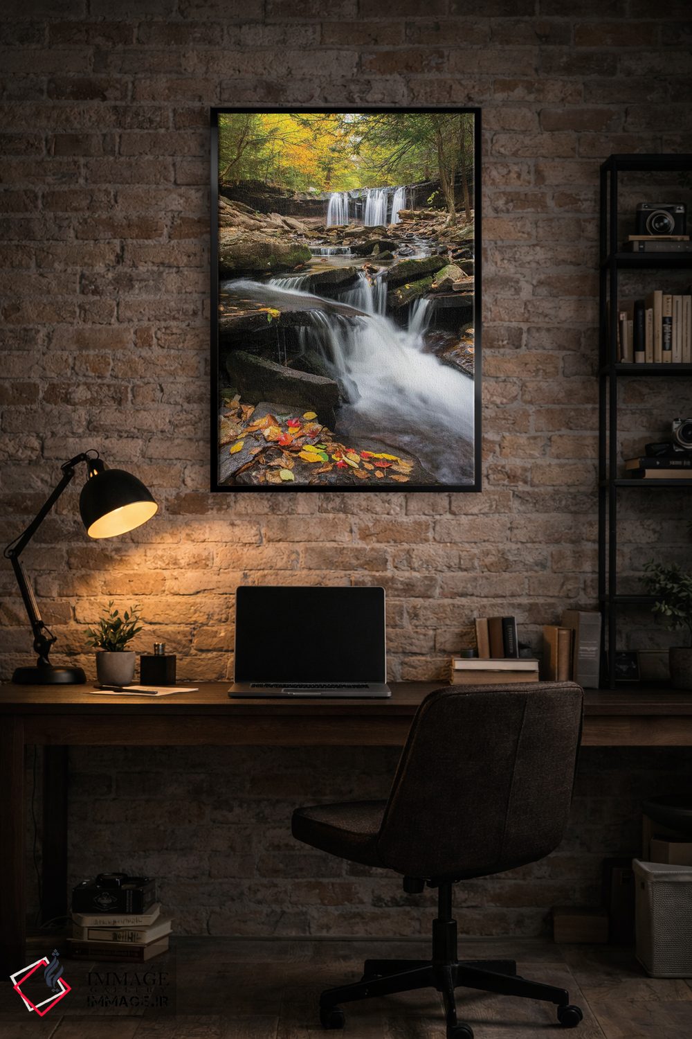 تابلو دکوراتیو Ricketts Glen State Park, Pennsylvania,آبشار اونایدا، پارک ایالت… اثر جف فوت - D5B