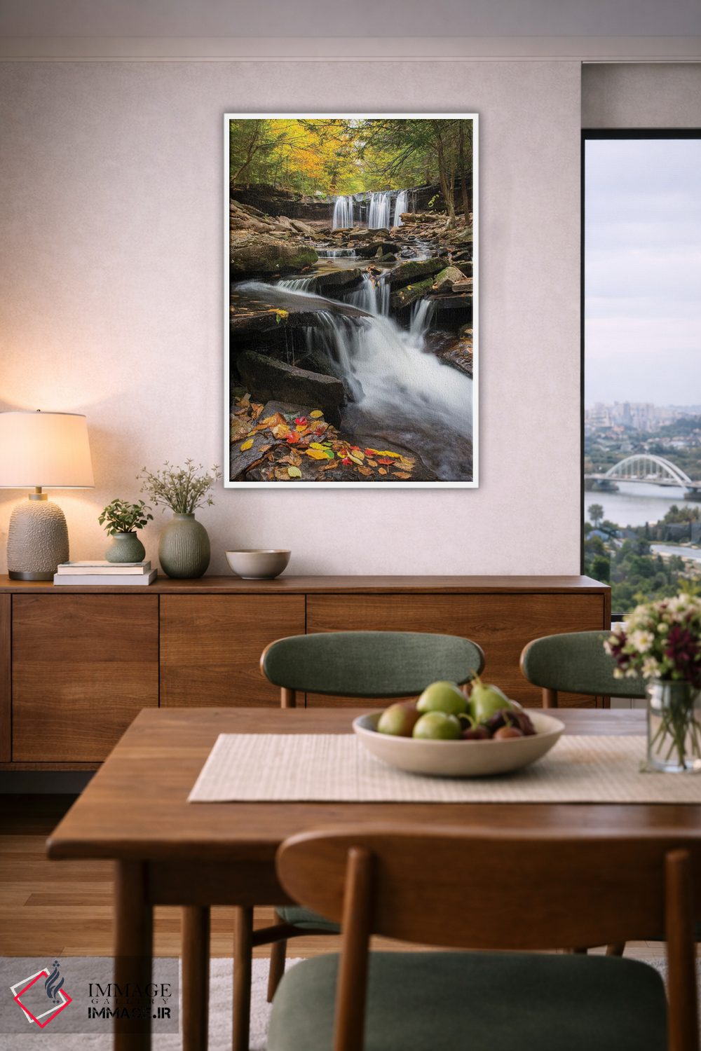 تابلو دکوراتیو Ricketts Glen State Park, Pennsylvania,آبشار اونایدا، پارک ایالت… اثر جف فوت - D6W