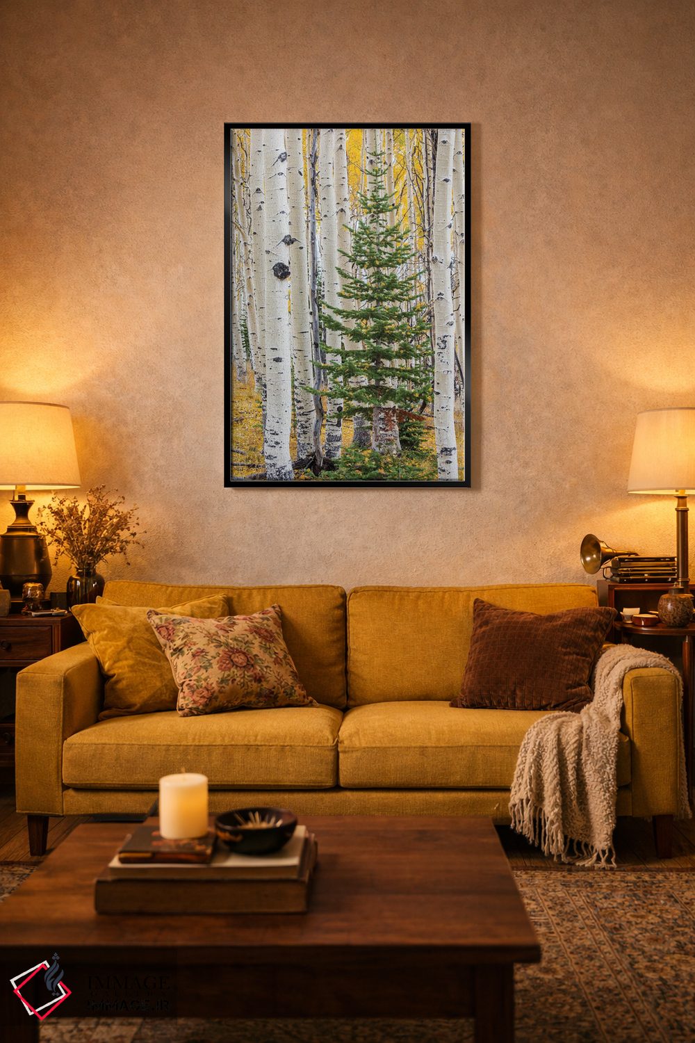 تابلو دکوراتیو Grand Staircase-Escalante National Monument, Utah,صنوبر لرزان و… اثر جف فوت - D5B