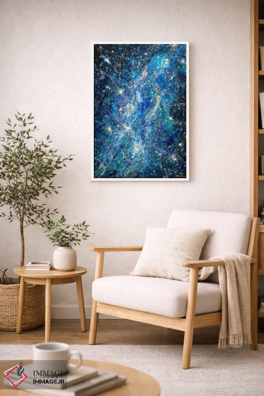 تابلو انتزاعی رقص عشق اثر جف جانسون - D3W