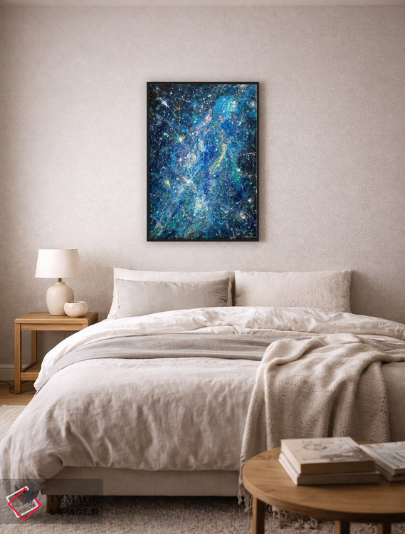 تابلو انتزاعی رقص عشق اثر جف جانسون - D4B