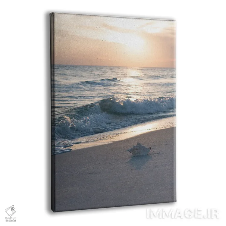 تابلو دکوراتیو ساحل زمرباور ۴ اثر جنت فیکار - نمای پرسپکتیو محصول