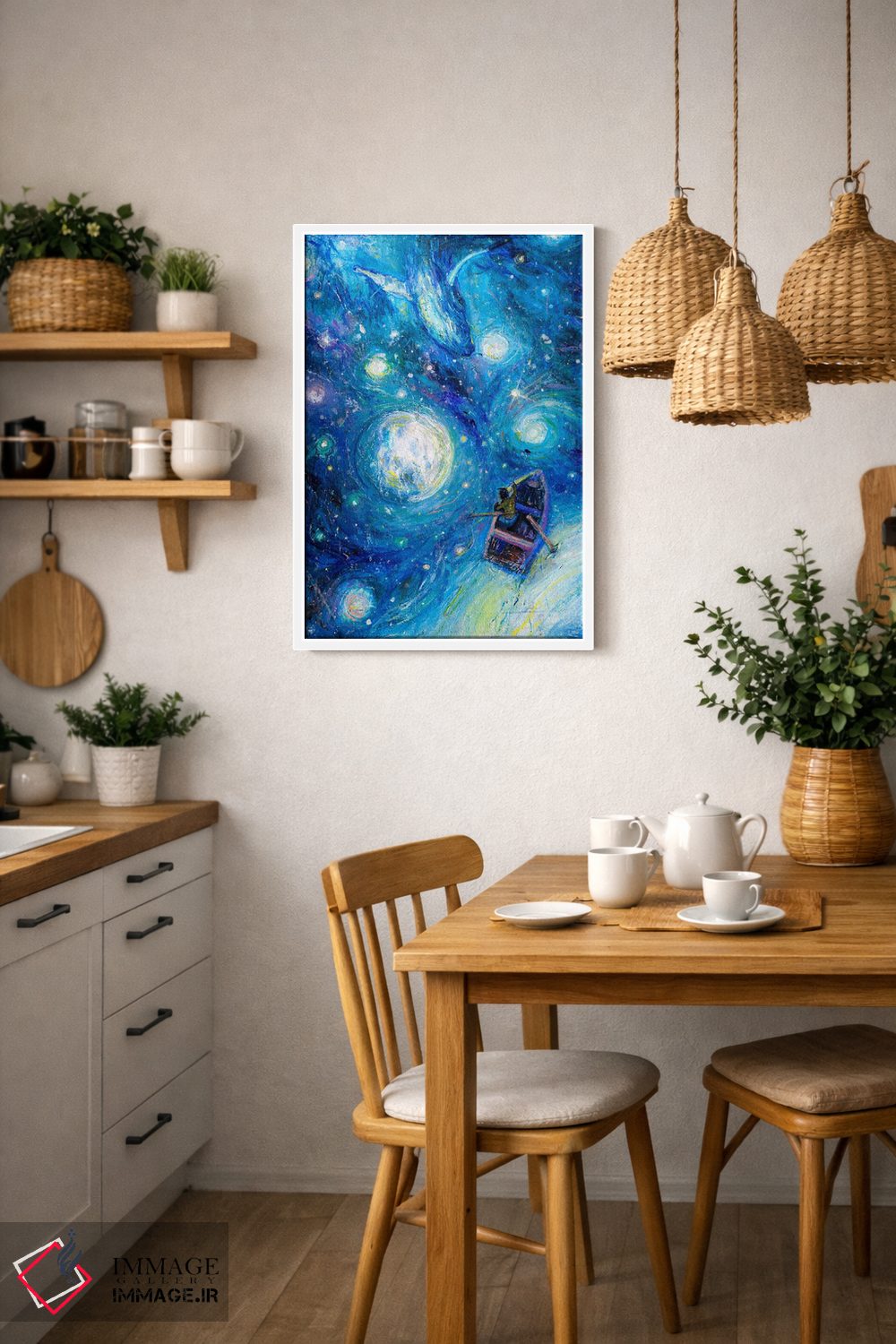 تابلو دکوراتیو شهود اثر جف جانسون - D4W