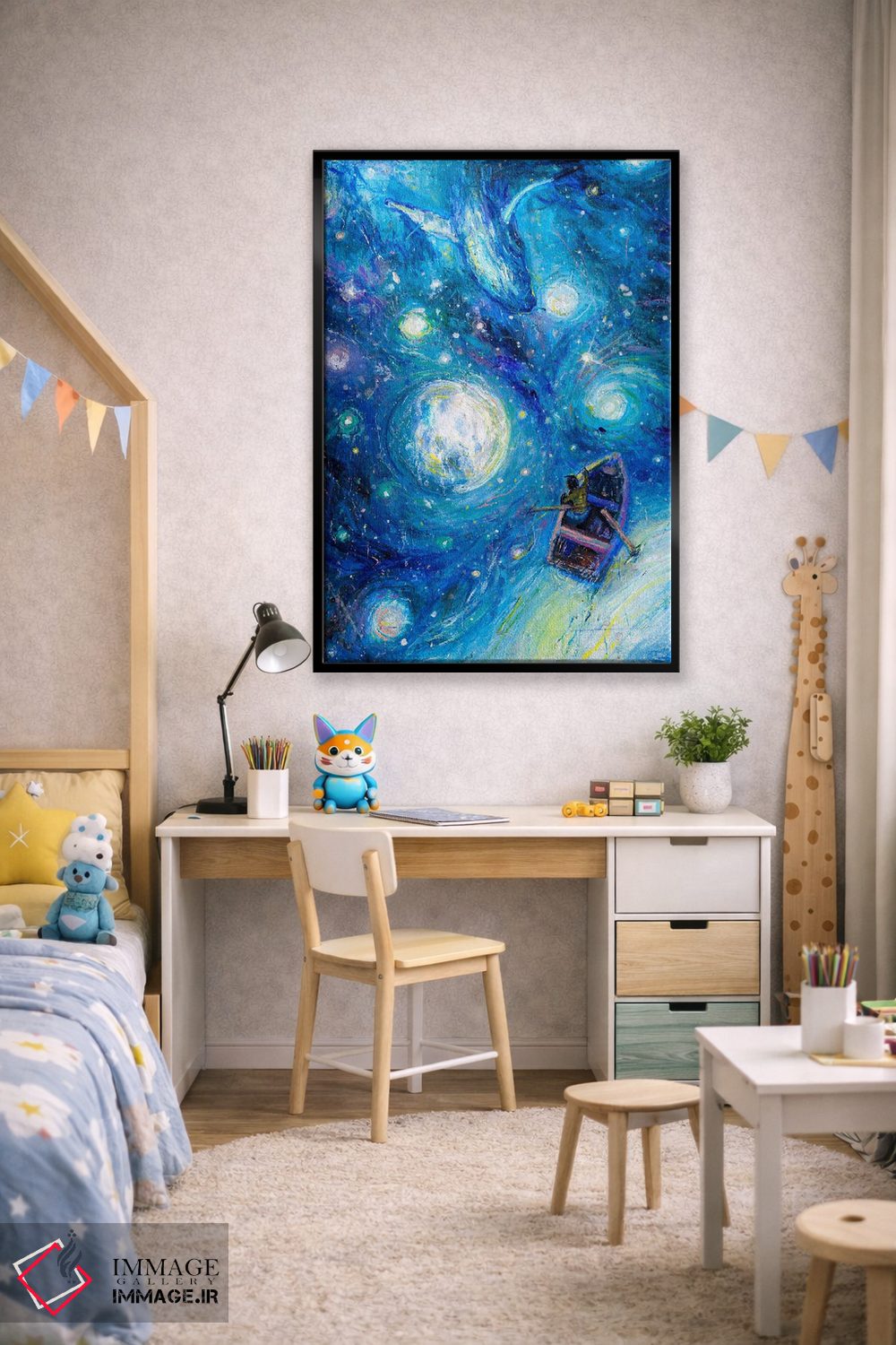 تابلو دکوراتیو شهود اثر جف جانسون - D3B